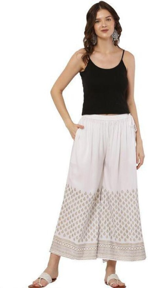 Buy online Mid Rise Flared Skirt from Skirts, tapered pants & Palazzos for  Women by De Moza for ₹999 at 50% off