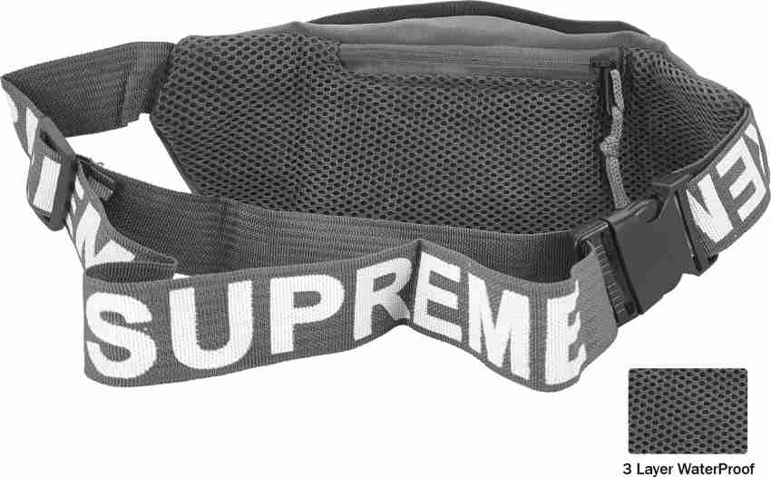 Supre Me grey limited edition man and woman waist and chest belt