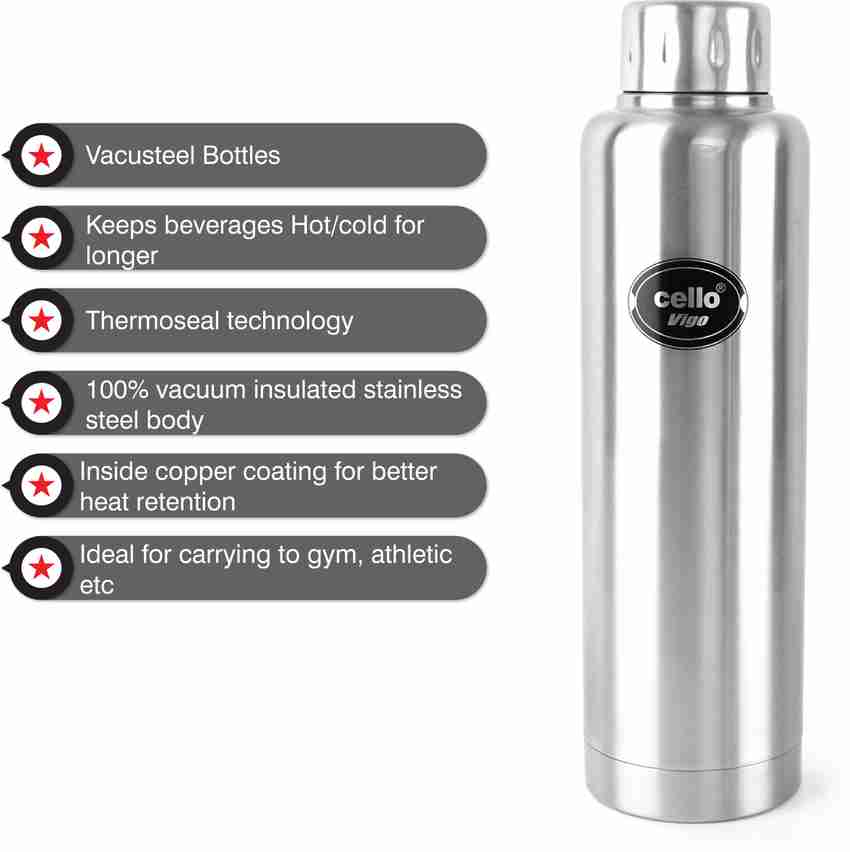 Cello vigo discount steel flask 500ml