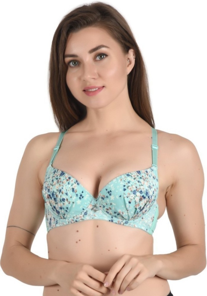 Penance for you Cotton Striped Pushup Bra Lightly Padded