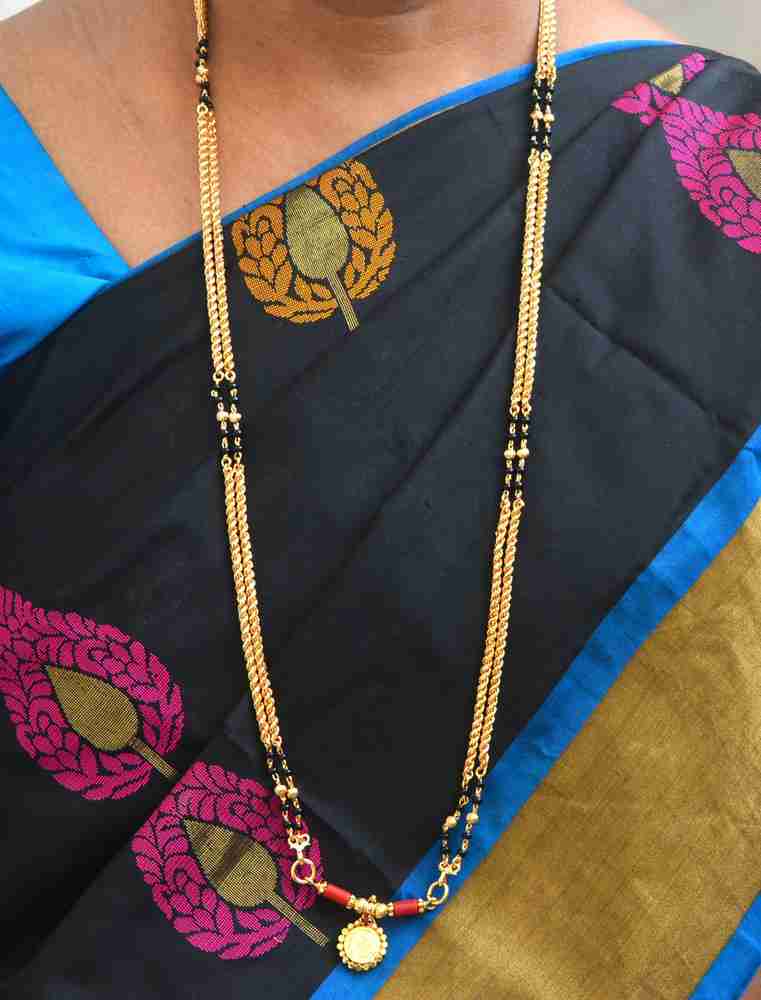Radha s Creations Mangalsutra with rope chain LONG vati t for women No.178 Copper Mangalsutra Price in India Buy Radha s Creations Mangalsutra with rope chain LONG vati t for women No.178 Copper