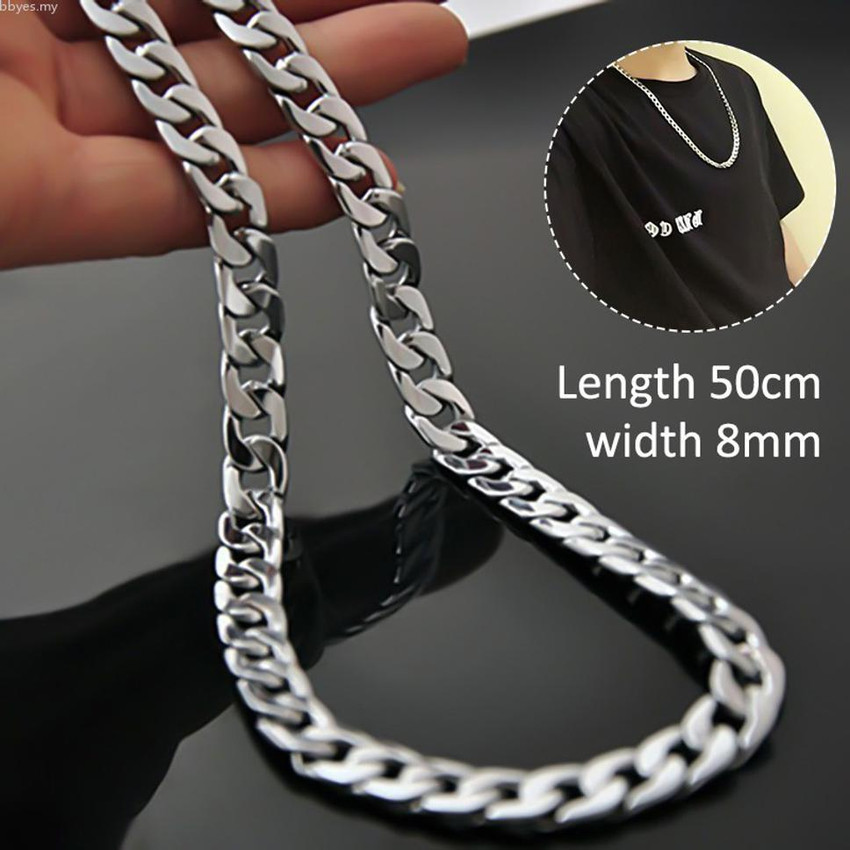 Men's stainless steel neck chains deals