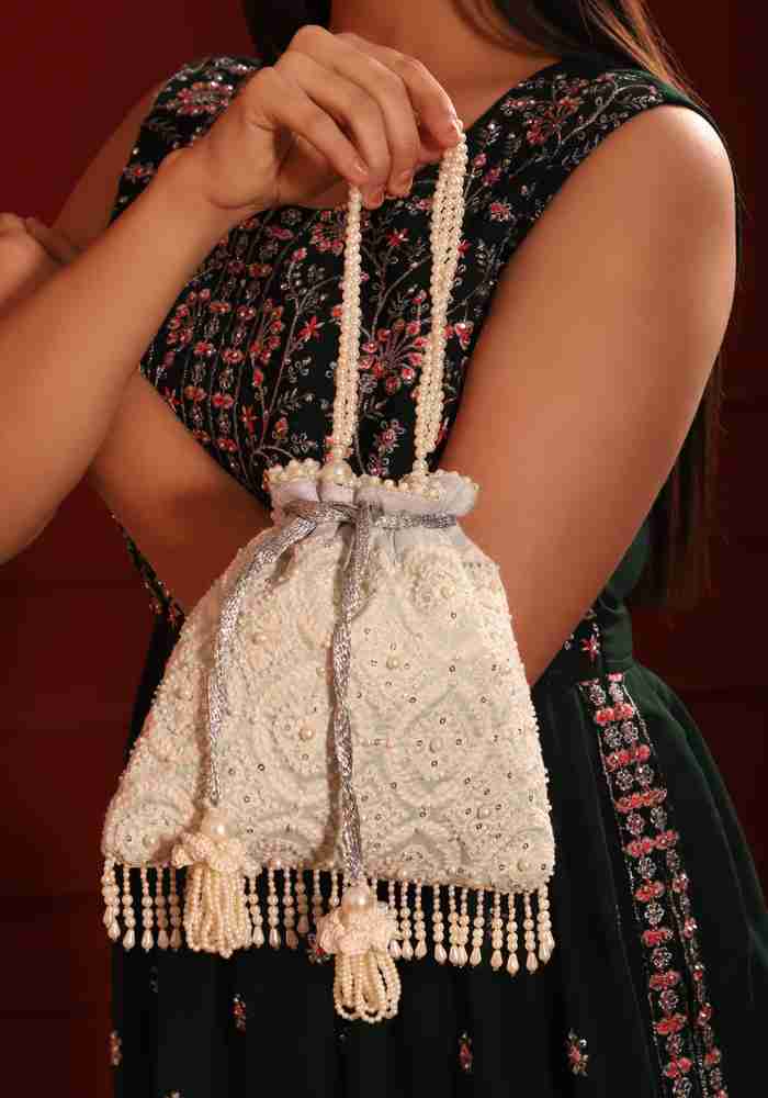 Macrame online potli bag