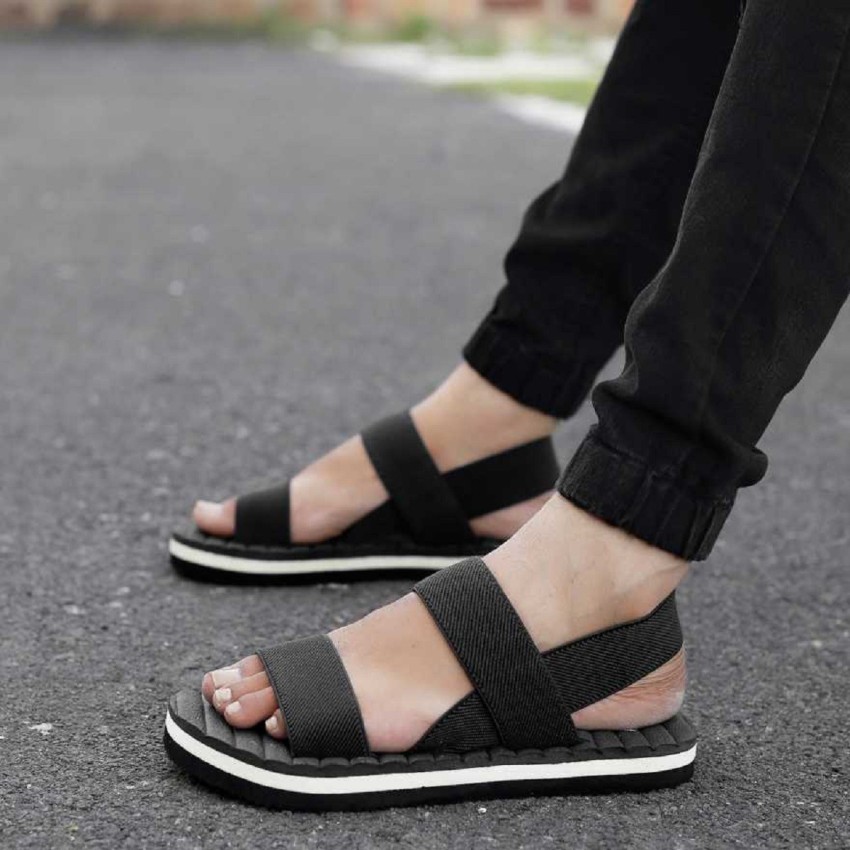 Elastic sandals best sale