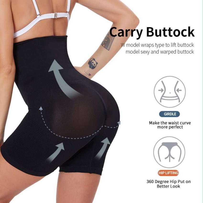 4 Colors 2021 New Women's Fashion Zip Front Cut Out Breathable Hip Lift  Shorts High Waist Panty Body Shaper Shapewear Shorts for Ladies