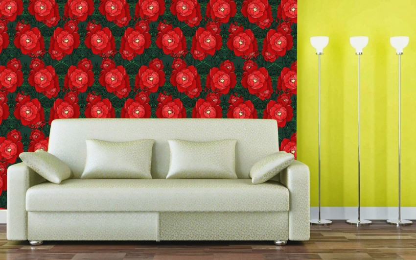 Large Flowers Wallpaper  Wall Mural  Ever Wallpaper UK  Large flower  wallpaper Mural wallpaper Beautiful flowers wallpapers