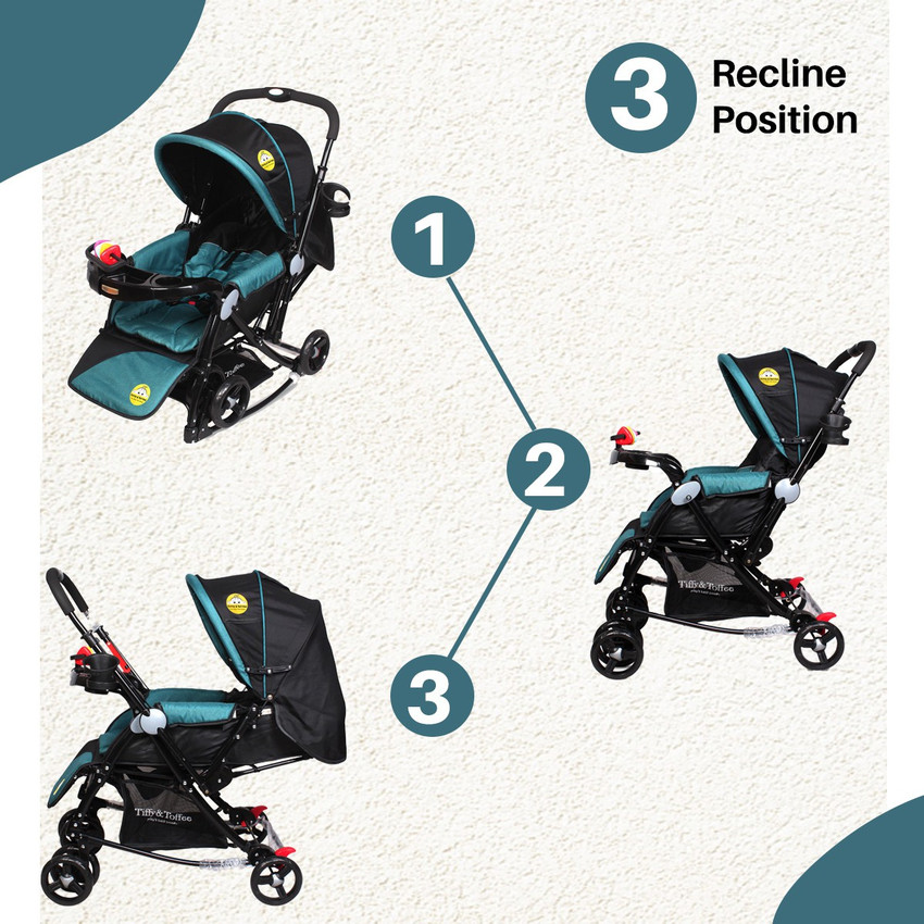 Tiffy & toffee baby sales stroller pram with rocker