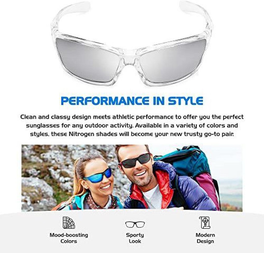 Buy Nitrogen Clubmaster Sunglasses Multicolor For Men & Women