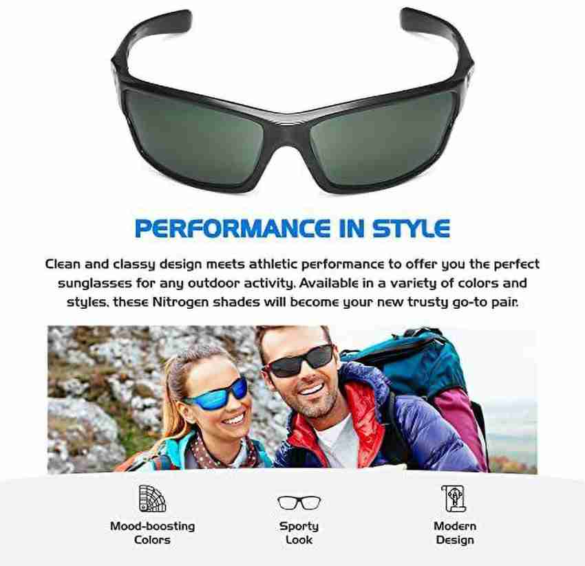 Buy Nitrogen Clubmaster Sunglasses Multicolor For Men & Women
