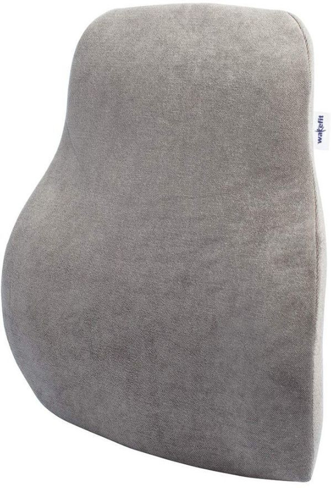 Wakefit Memory Foam Back Support Chair Cushion Back Lumbar