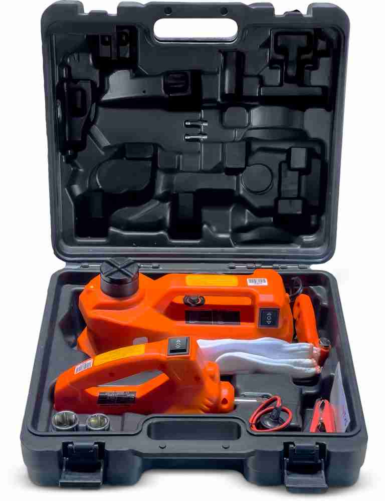 MYTVS 3 Ton Electronic Car Jack Wrench 5 in 1 Kit Machine