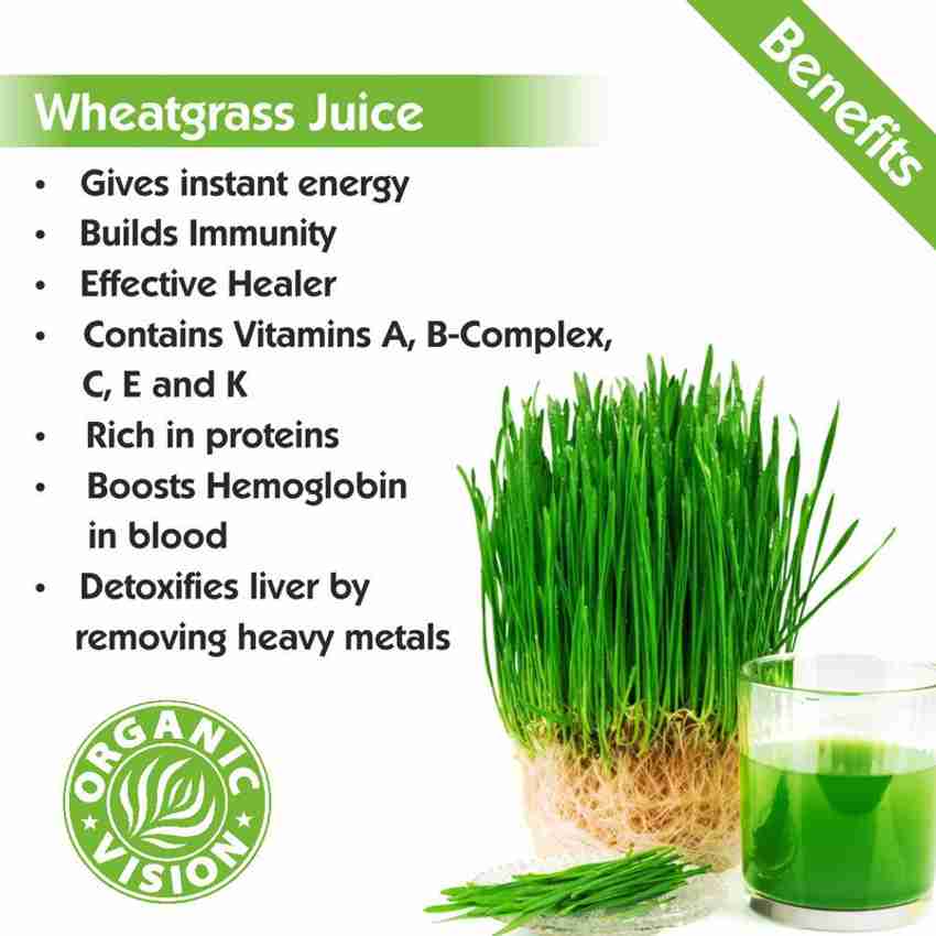 Health benefits of wheatgrass powder outlet