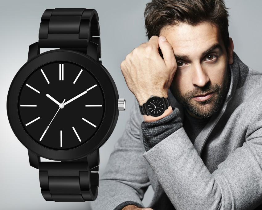 Full black clearance watches for mens