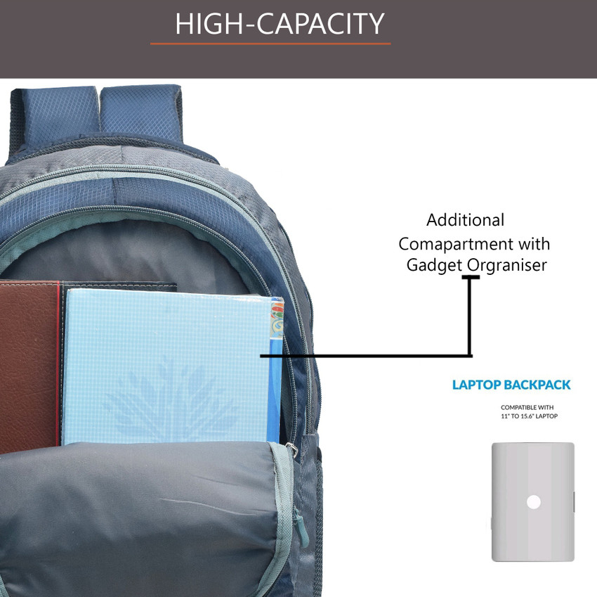 m k mazing 48 Liter Stylish Lightweight Laptop Office Collage School Backpack Blue Gay 48 L Laptop Backpack Blue Price in India Flipkart
