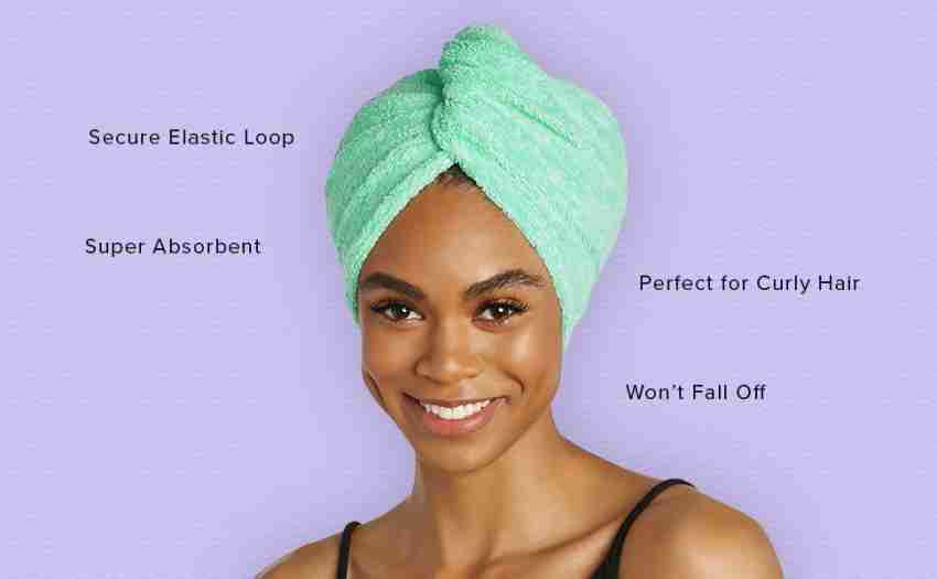 100 cotton cheap hair towel wrap