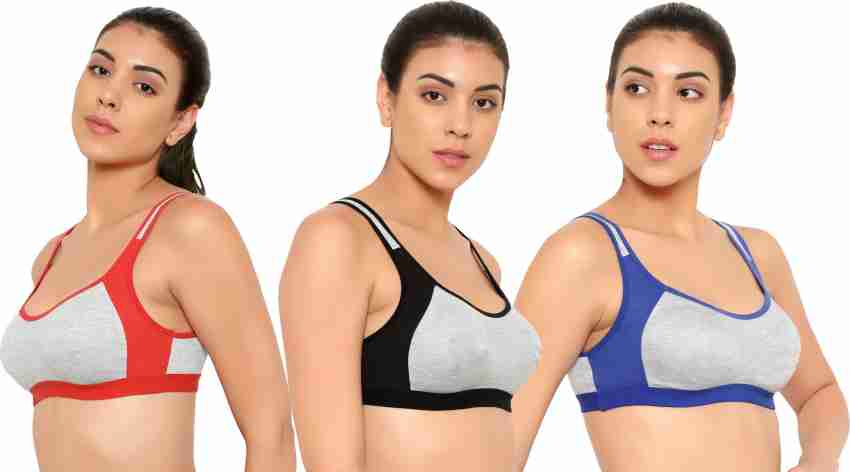 Lady One Women Sports Non Padded Bra - Buy Lady One Women Sports Non Padded  Bra Online at Best Prices in India