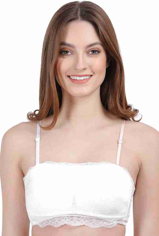 Buy Groversons Paris Beauty Multiway Padded Tube Bra - White online