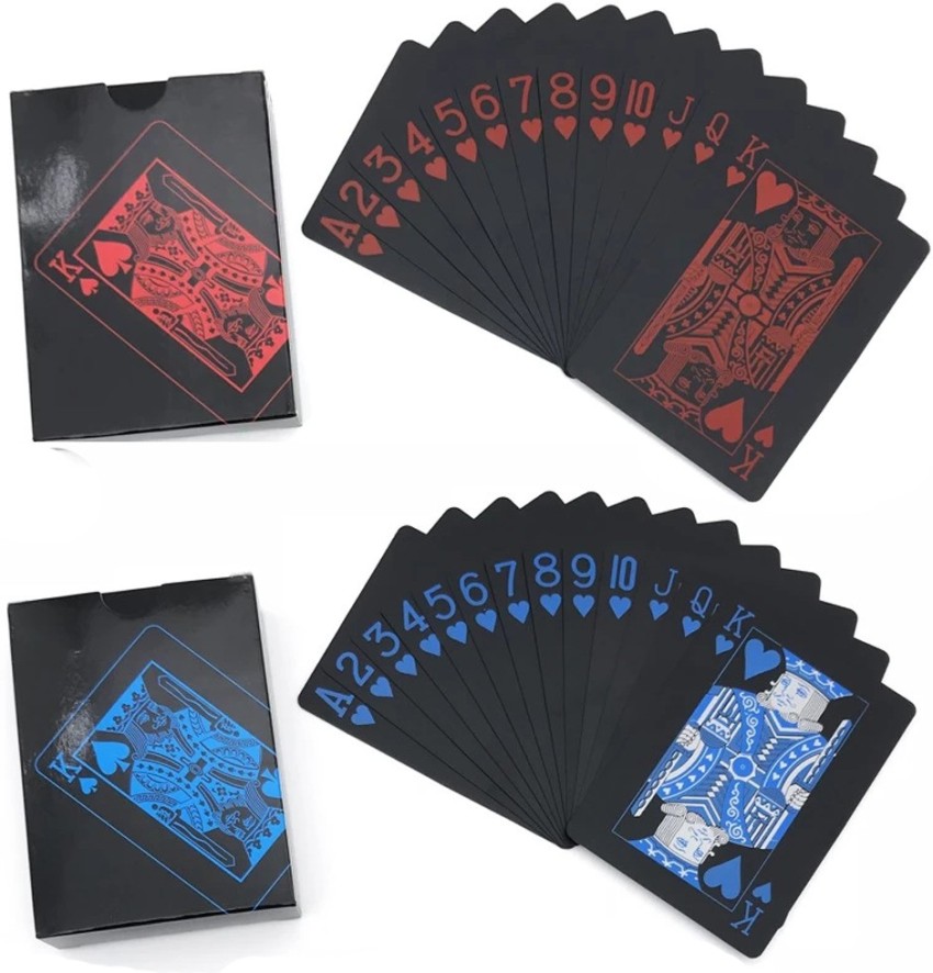 WeKonnect Black Playing Cards /Poker Cards