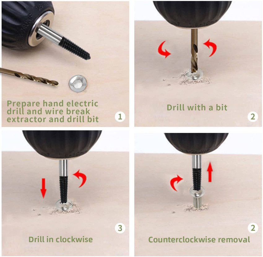 Dremel screw extractor store