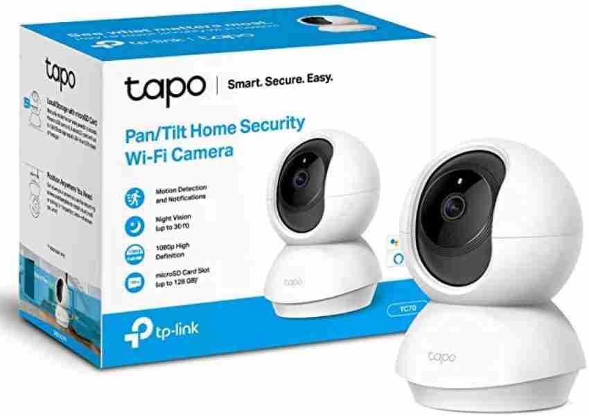 Tapo TP-Link 2MP 1080p Full HD Home Security Wi-Fi Smart Camera