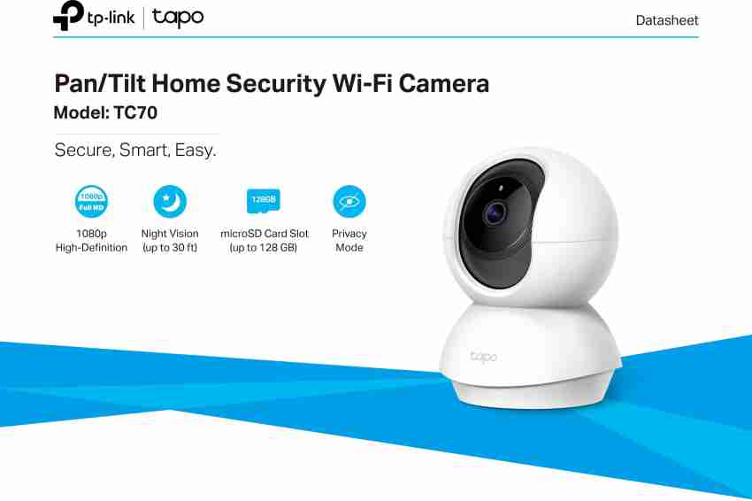 Cámara TP-LINK TAPO C200 Wi-Fi 1080p