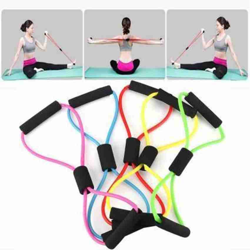VACULACE 8 SHAPER Toning Tube Pull Rope Elastic Band for Workout Exercise Resistance Tube Buy VACULACE 8 SHAPER Toning Tube Pull Rope Elastic Band for Workout Exercise Resistance Tube Online at