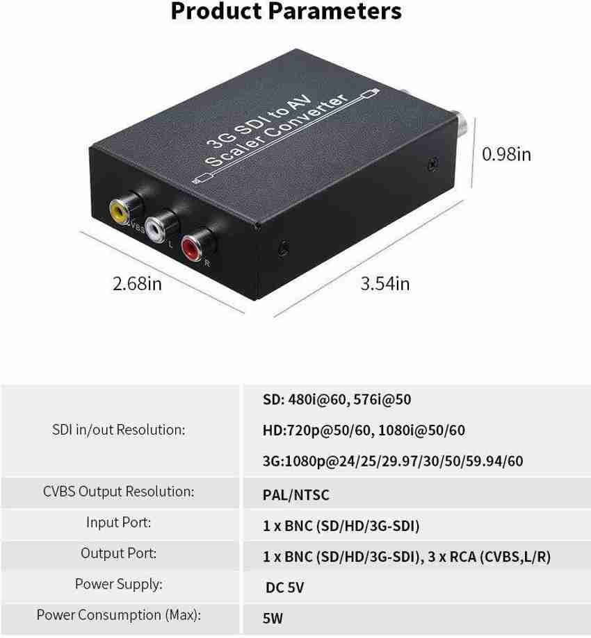 Sdi to analog store