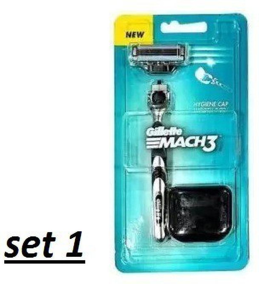 Gillette Mach 3 Razor - Price in India, Buy Gillette Mach 3 Razor Online In  India, Reviews, Ratings & Features