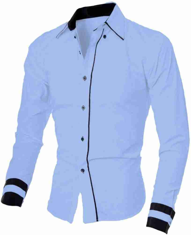 23% OFF on John louis Men Striped Casual White Shirt on Flipkart
