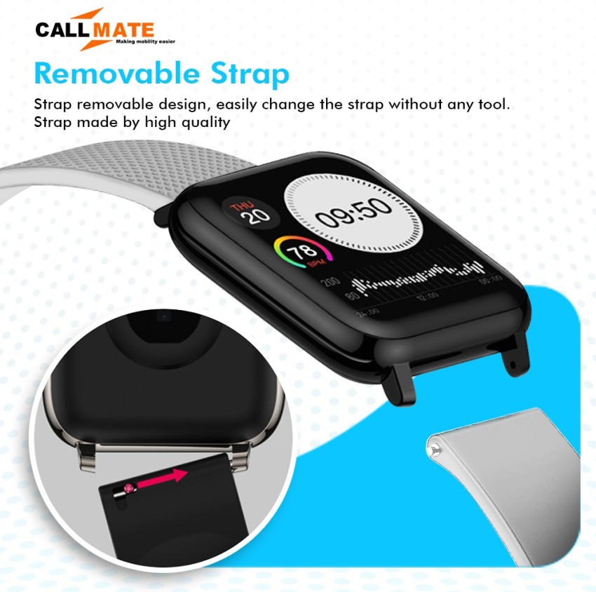 Callmate G2 Smart Watch Smartwatch Price in India Buy Callmate