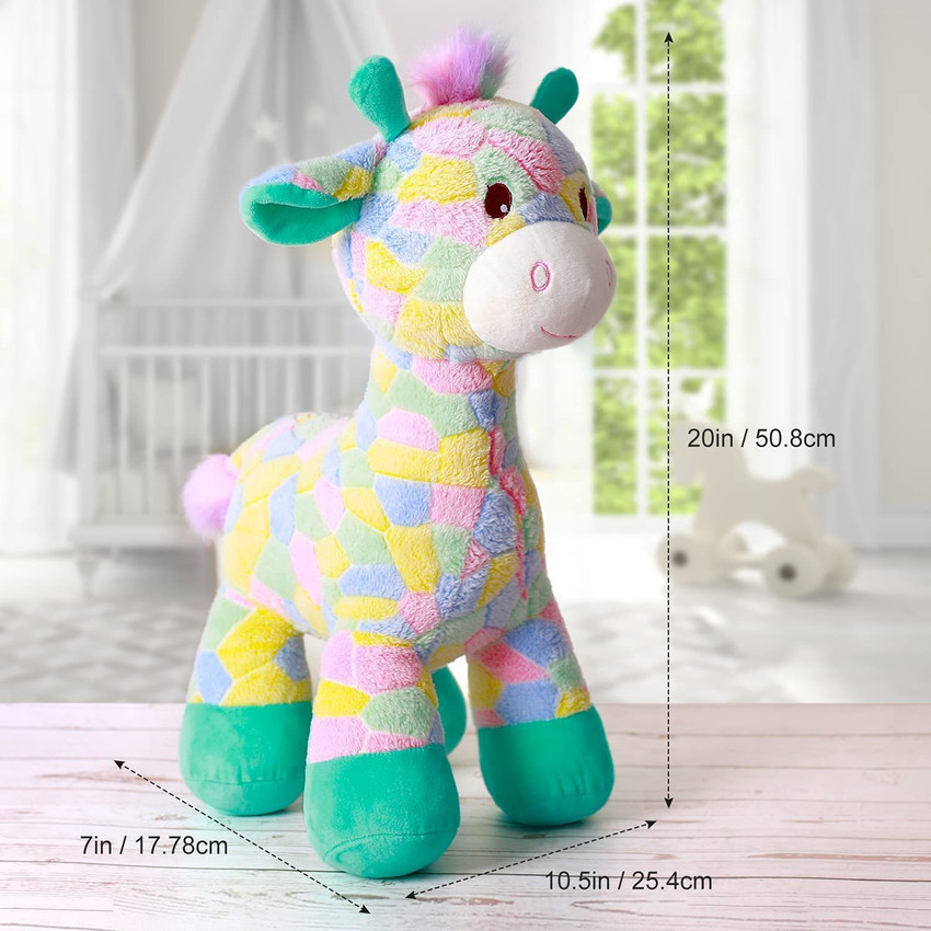 The Simplifiers Colorful Giraffe Soft Plush for Kids 30 cm Colorful Giraffe Soft Plush for Kids Buy Giraffe toys in India. shop for The Simplifiers products in India. Flipkart