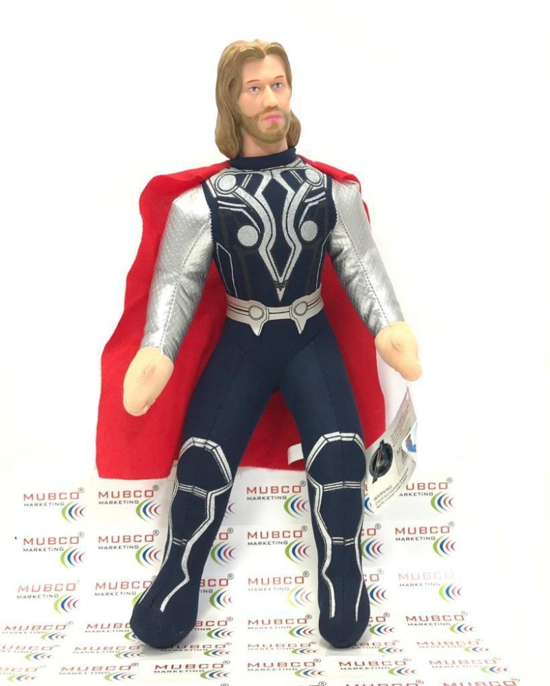 Mubco Avengers Thor Soft Toy | Figure Doll PVC Head | Stuffed ...