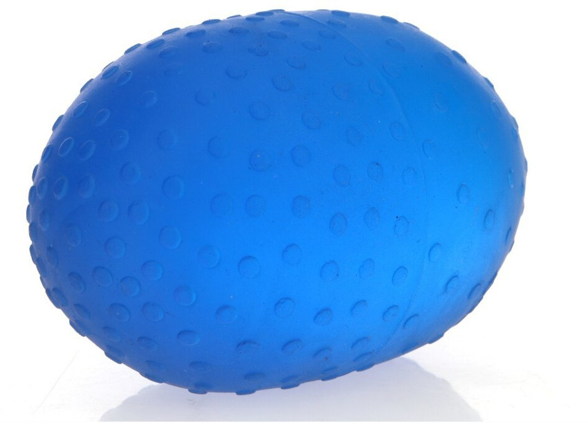 Oval clearance exercise ball