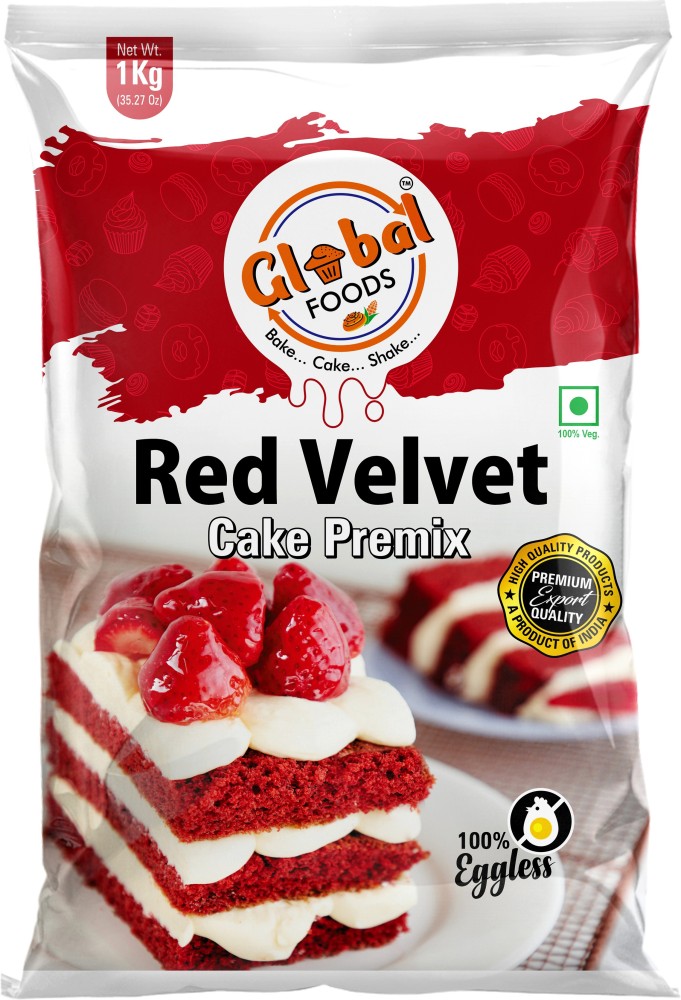 Red velvet cake premix recipe ll - YouTube