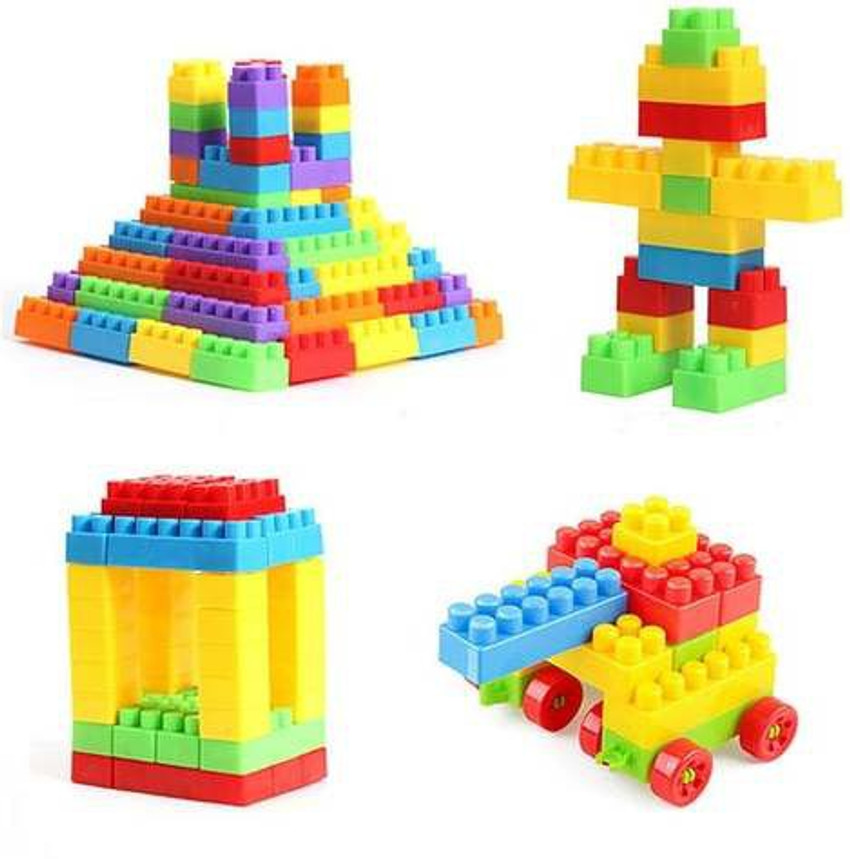 Oneclickshopping 60pcs Small Blocks Best Gift Toy Block Game For