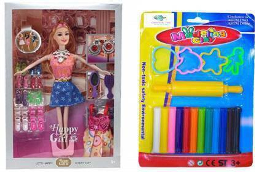 HREYANSH COLLECTION Doll House for Girls Dress Earrings Doll