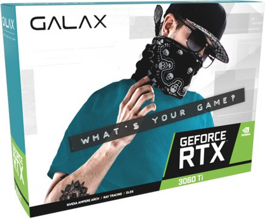 GALAX NVIDIA RTX 3060 Ti 8 GB GDDR6 Graphics Card - GALAX