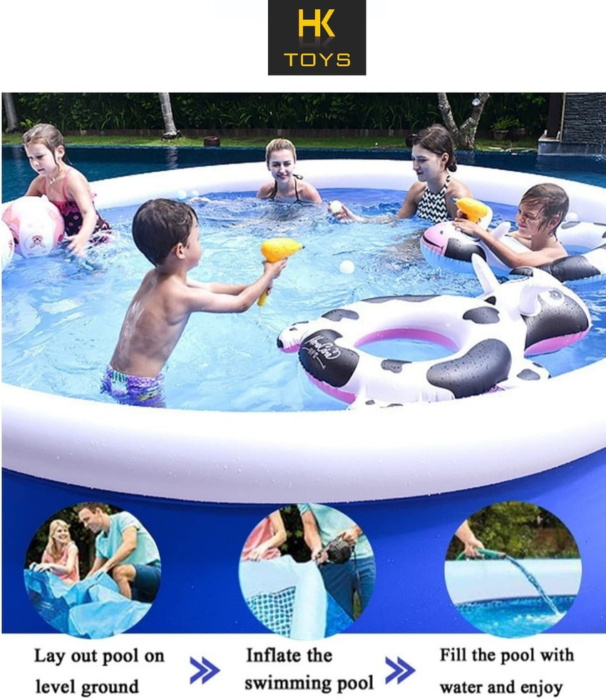 8 foot inflatable cheap pool