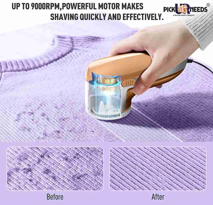 Pick Ur Needs Rocklight High Range Electric Lint Remover/Fabric Shaver Lint  Roller