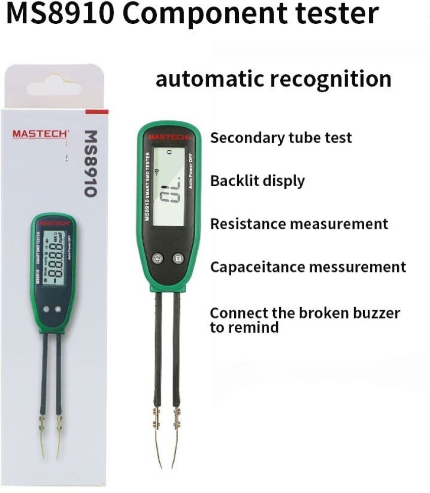 A TO Z TOOLS Mastech Smart SMD Tester MS8910 Resistance 
