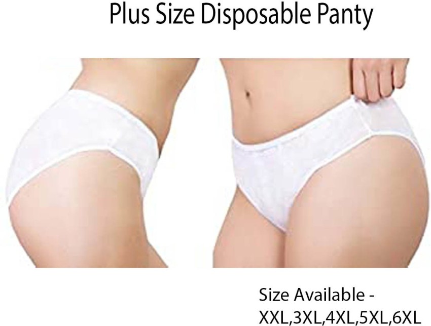 Buy VANILLAFUDGE Women's Plus Size High Waist Postpartum Panty