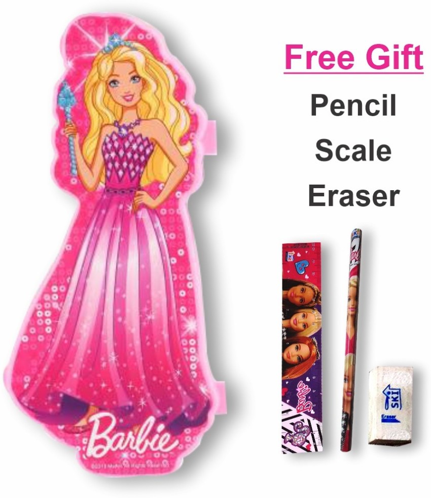 Barbie pencil sales case set