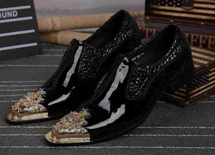 Graim Shoes Men Shoes Luxury Brand loafer gold Metal Dress Shoes Party Wear For Men Buy Graim Shoes Men Shoes Luxury Brand loafer gold Metal Dress Shoes Party Wear For Men