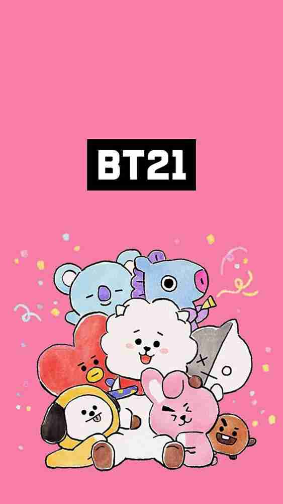 AS Store BTS BT21 RJ soft stuffed plush toy for girls Kpop Army