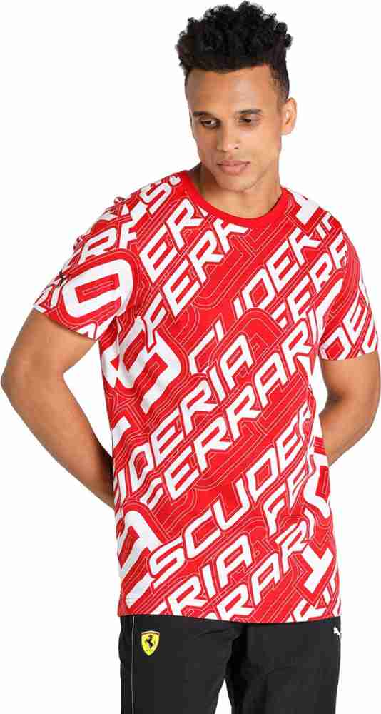 Puma Ferrari Race Short Sleeve T-Shirt Red XL Man