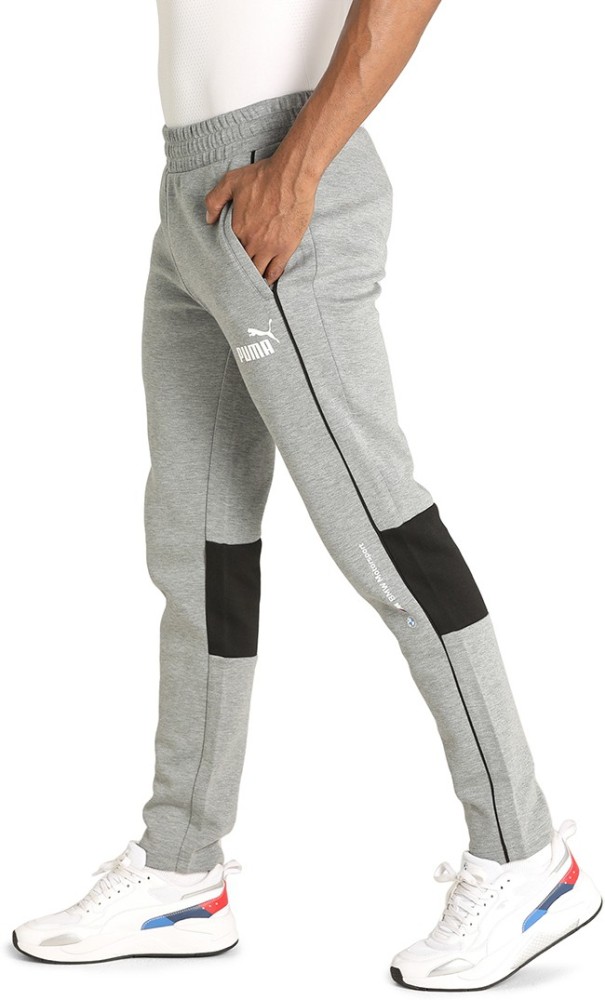 Puma tracksuit best sale bottoms grey