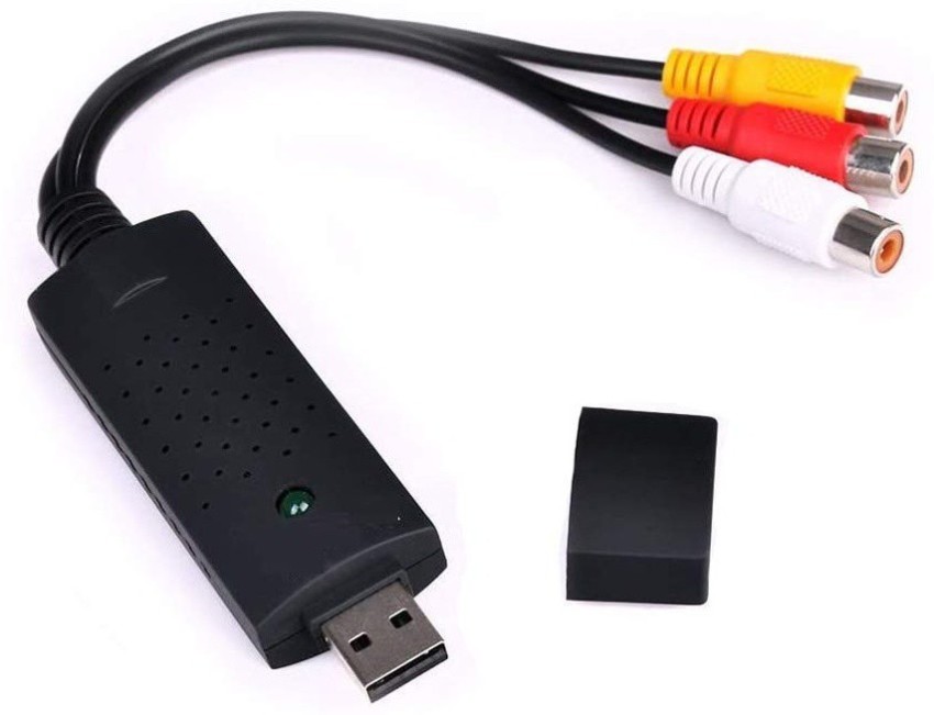 Audio Video Capture Card USB 2.0 VCR VHS to DVD Converter Adapter