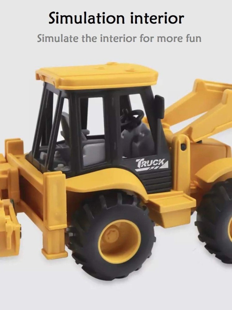 PINQUE Excavator JCB Toy Construction Engineer Loader Truck Toy for Boy 2 year Old Excavator JCB Toy Construction Engineer Loader Truck Toy for Boy 2 year Old shop for PINQUE