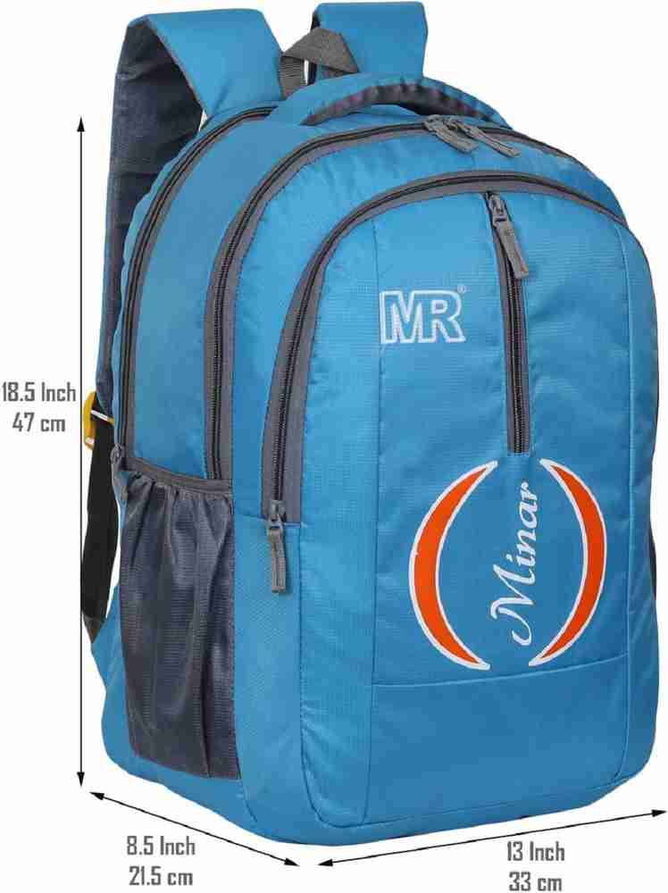 Minar MODERN BAG 28 L Laptop Backpack sky blue Price in India