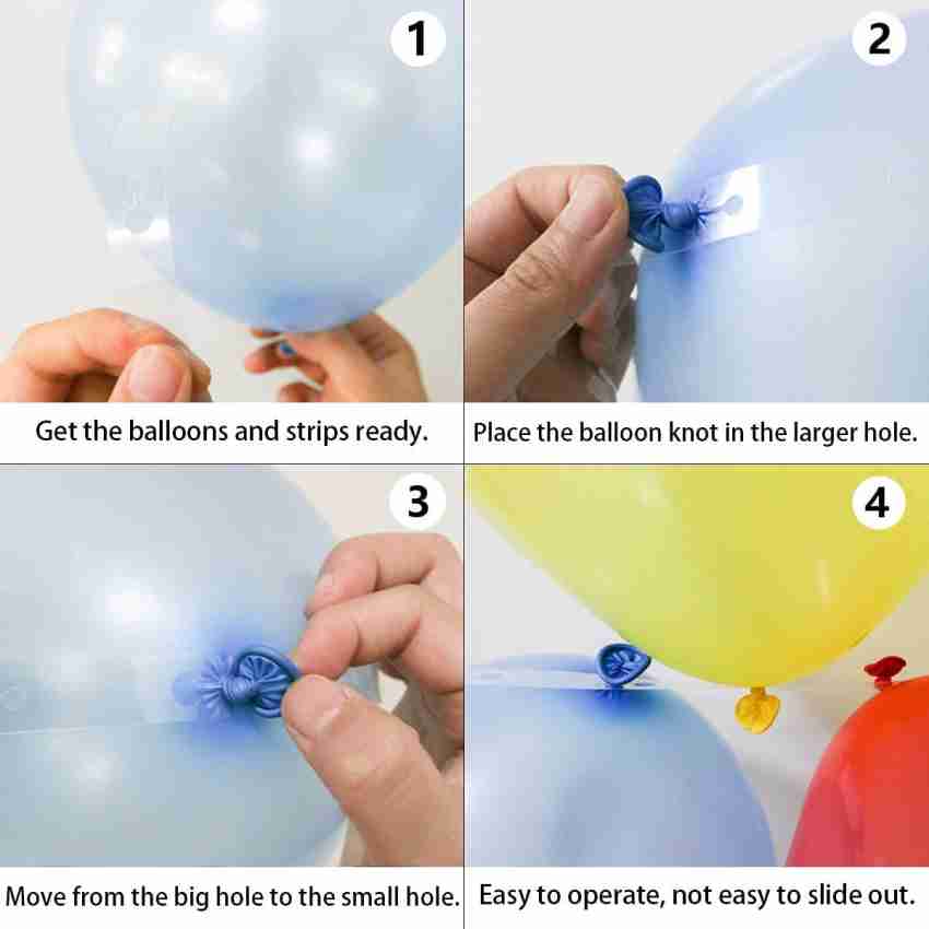 FLICK IN 100 Pcs Balloon Glue Dots for Foil Latex Confetti Balloon Tape for  Balloon Party Price in India - Buy FLICK IN 100 Pcs Balloon Glue Dots for  Foil Latex Confetti